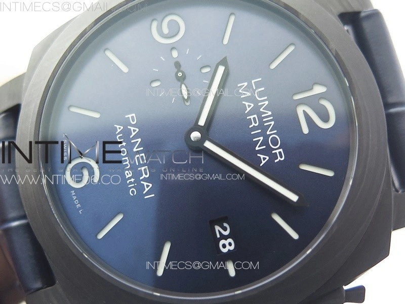PAM1664 Carbotech VSF 1:1 Best Edition on Blue Leather Strap P.9010 Clone